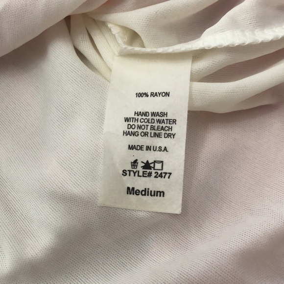 Entro Boho Lace Crochet Front Tie Dye Tank Dress in Pink & Cream Size Medium - Picture 11 of 16